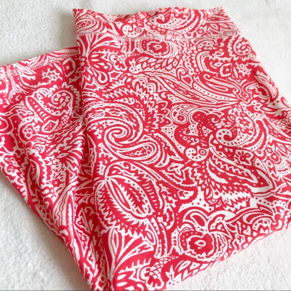 Southwind Apparel Red White Paisley Court Skirt Activewear, size Extra Small - Picture 12 of 14